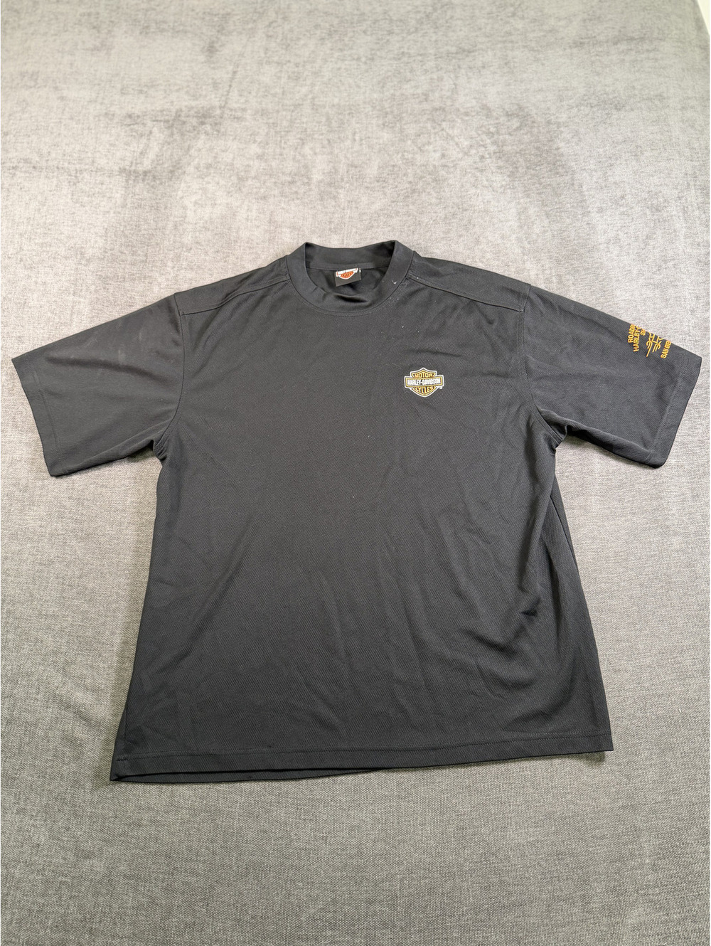 Harley-Davidson Black Short Sleeve Logo T-Shirt